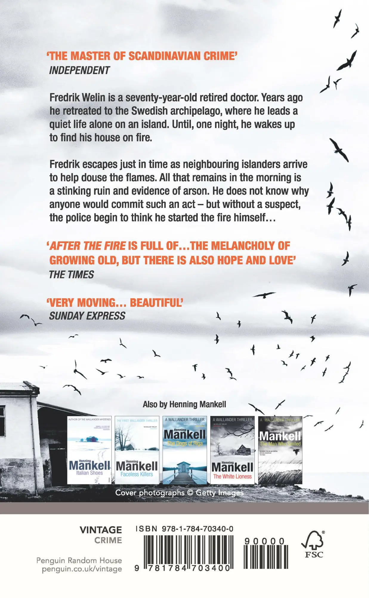 Rückseite: 9781784703400 | After the Fire | Henning Mankell | Taschenbuch | 404 S. | Englisch
