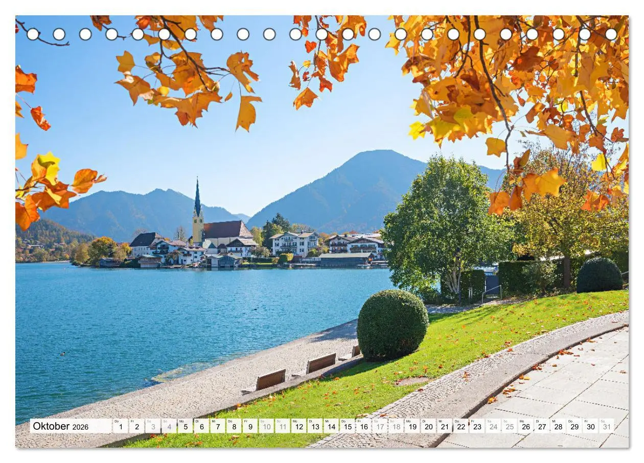 Bild: 9783457283400 | Es is so schee am Tegernsee (Tischkalender 2026 DIN A5 quer),...