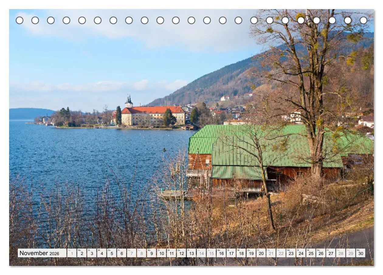 Bild: 9783457283400 | Es is so schee am Tegernsee (Tischkalender 2026 DIN A5 quer),...