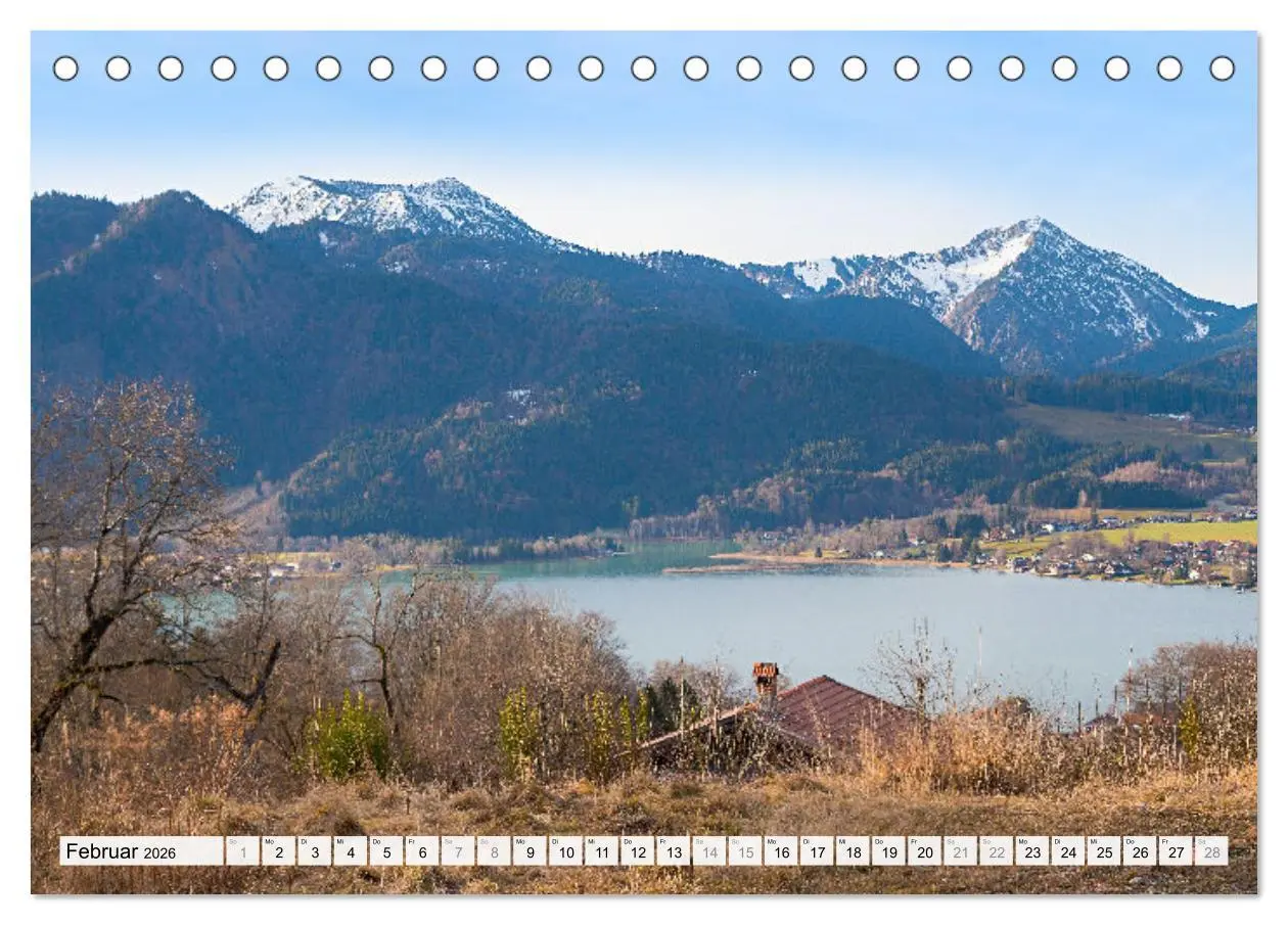 Bild: 9783457283400 | Es is so schee am Tegernsee (Tischkalender 2026 DIN A5 quer),...