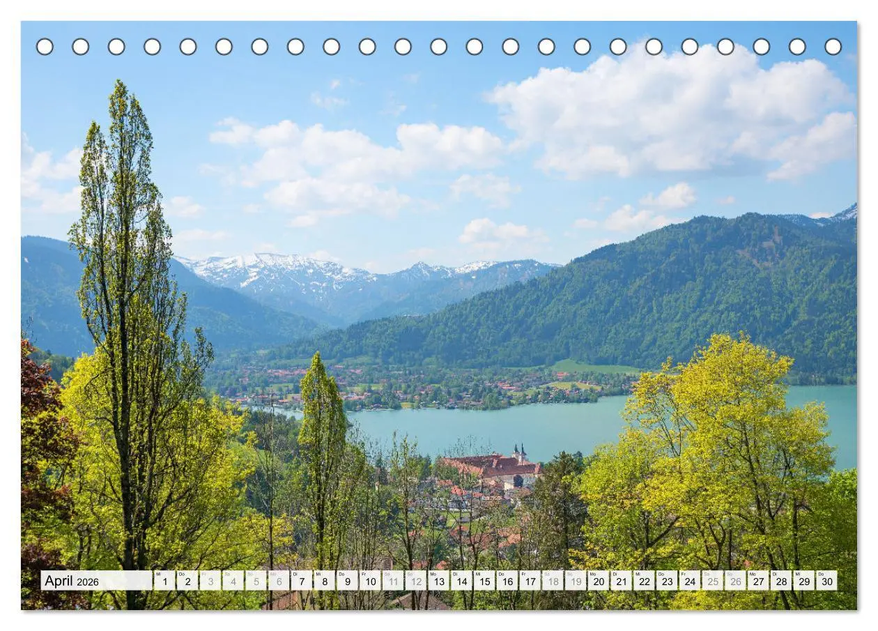 Bild: 9783457283400 | Es is so schee am Tegernsee (Tischkalender 2026 DIN A5 quer),...