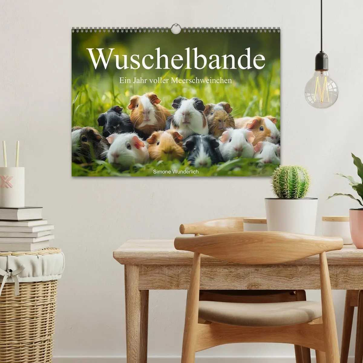 Bild: 9783457423400 | Wuschelbande - Ein Jahr voller Meerschweinchen (Wandkalender 2026...