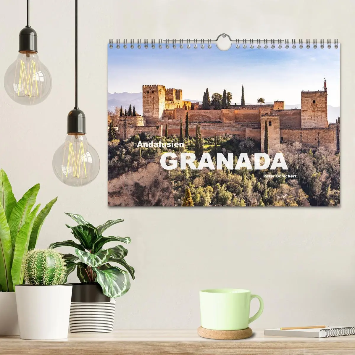 Bild: 9783457593400 | Andalusien - Granada (Wandkalender 2026 DIN A4 quer), CALVENDO...