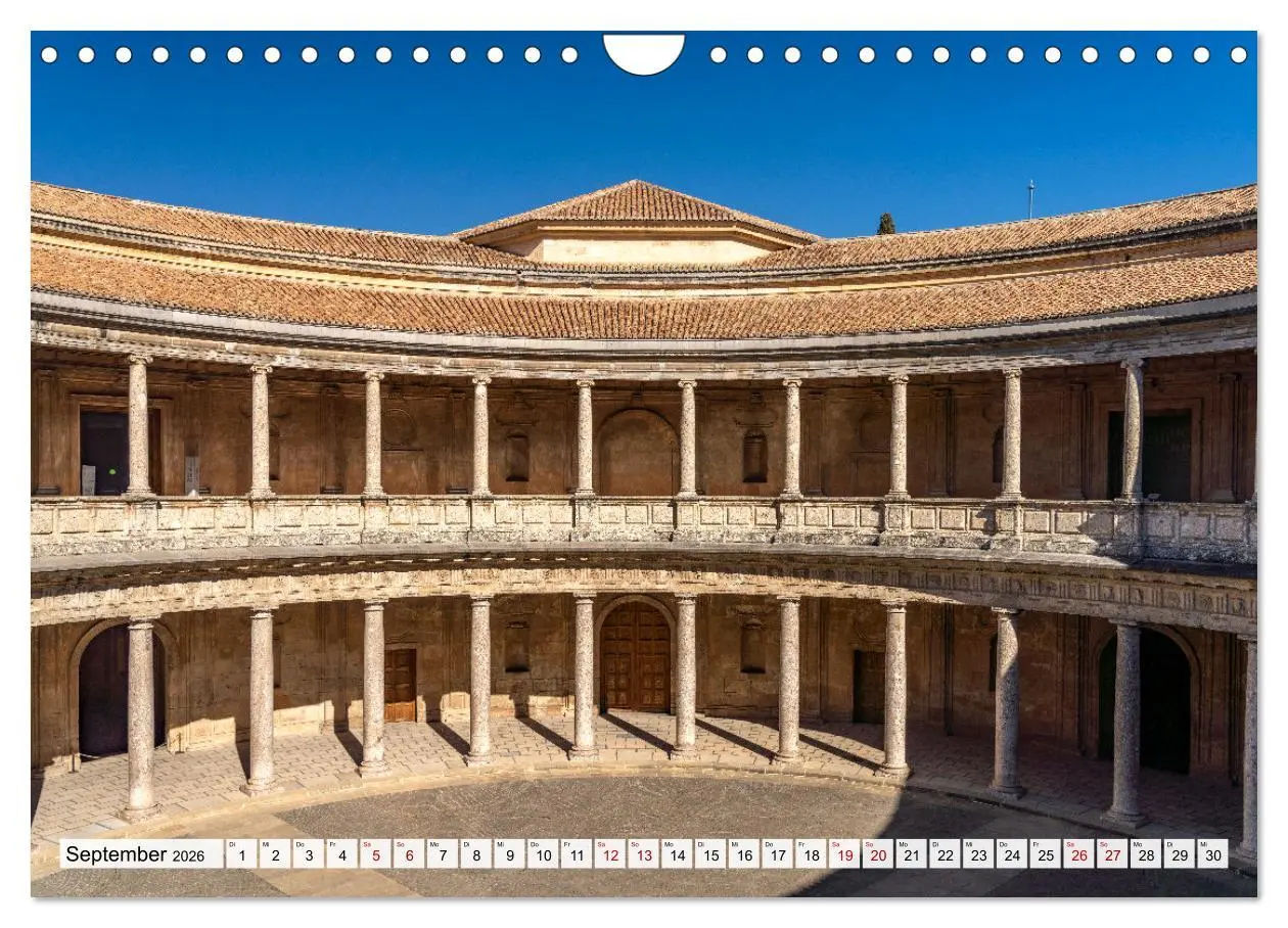 Bild: 9783457593400 | Andalusien - Granada (Wandkalender 2026 DIN A4 quer), CALVENDO...
