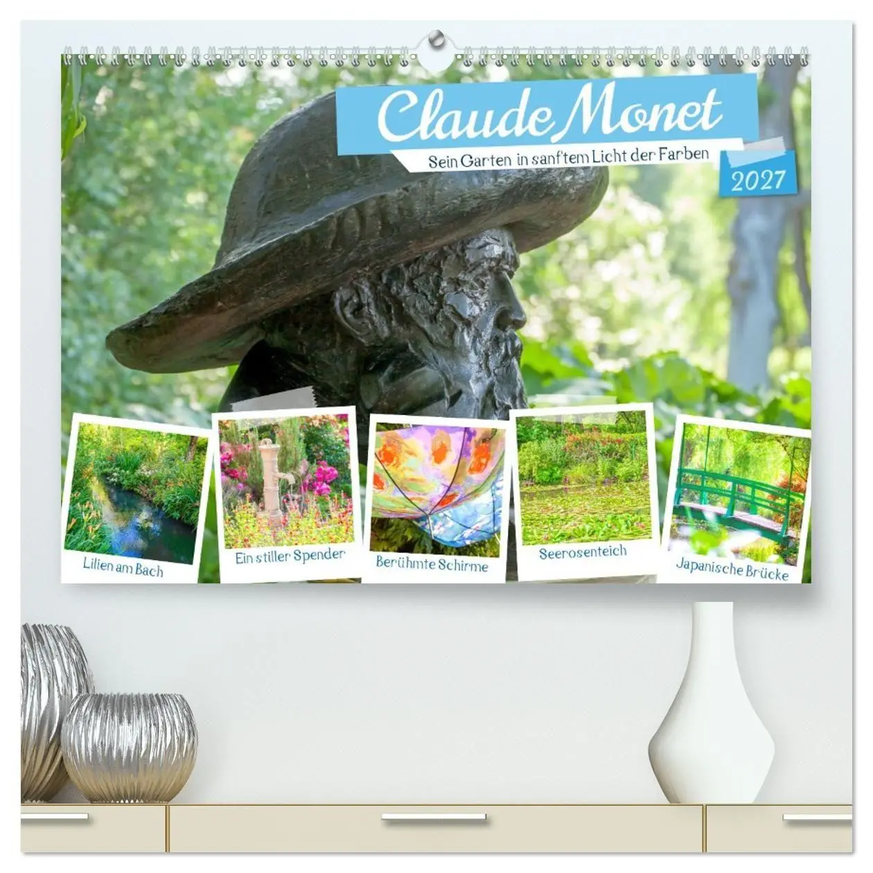 Cover: 9783594353400 | Claude Monet - Sein Garten in sanftem Licht (hochwertiger Premium...
