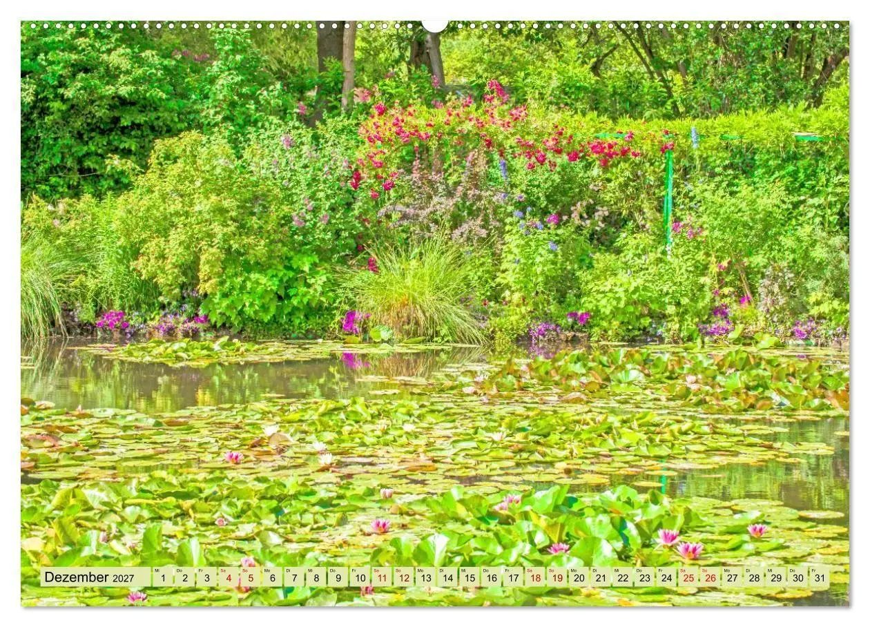 Bild: 9783594353400 | Claude Monet - Sein Garten in sanftem Licht (hochwertiger Premium...