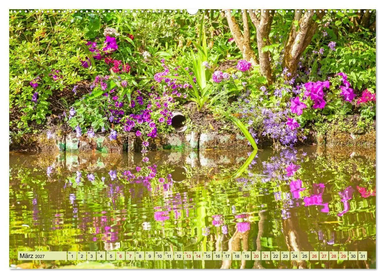 Bild: 9783594353400 | Claude Monet - Sein Garten in sanftem Licht (hochwertiger Premium...
