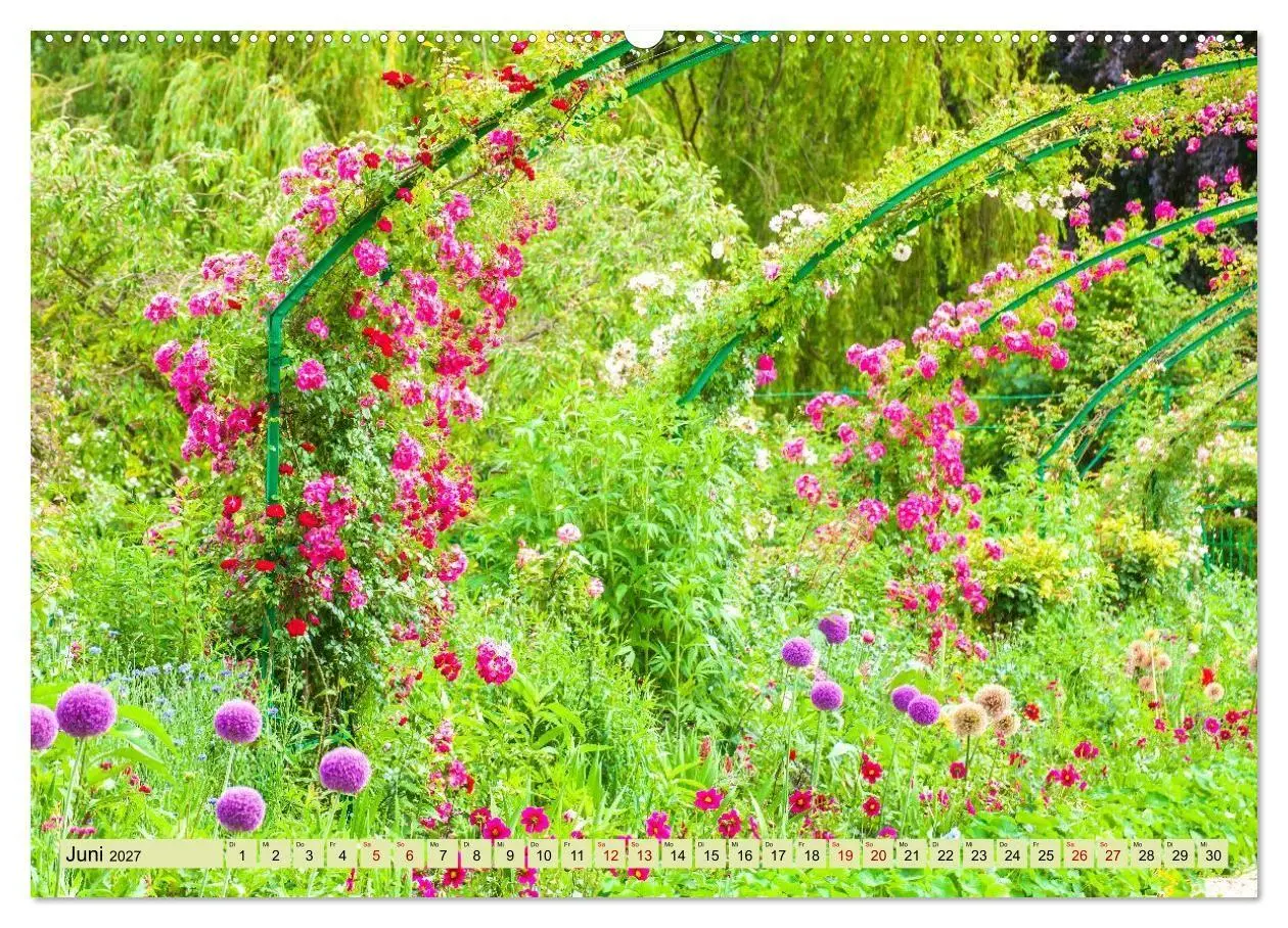 Bild: 9783594353400 | Claude Monet - Sein Garten in sanftem Licht (hochwertiger Premium...