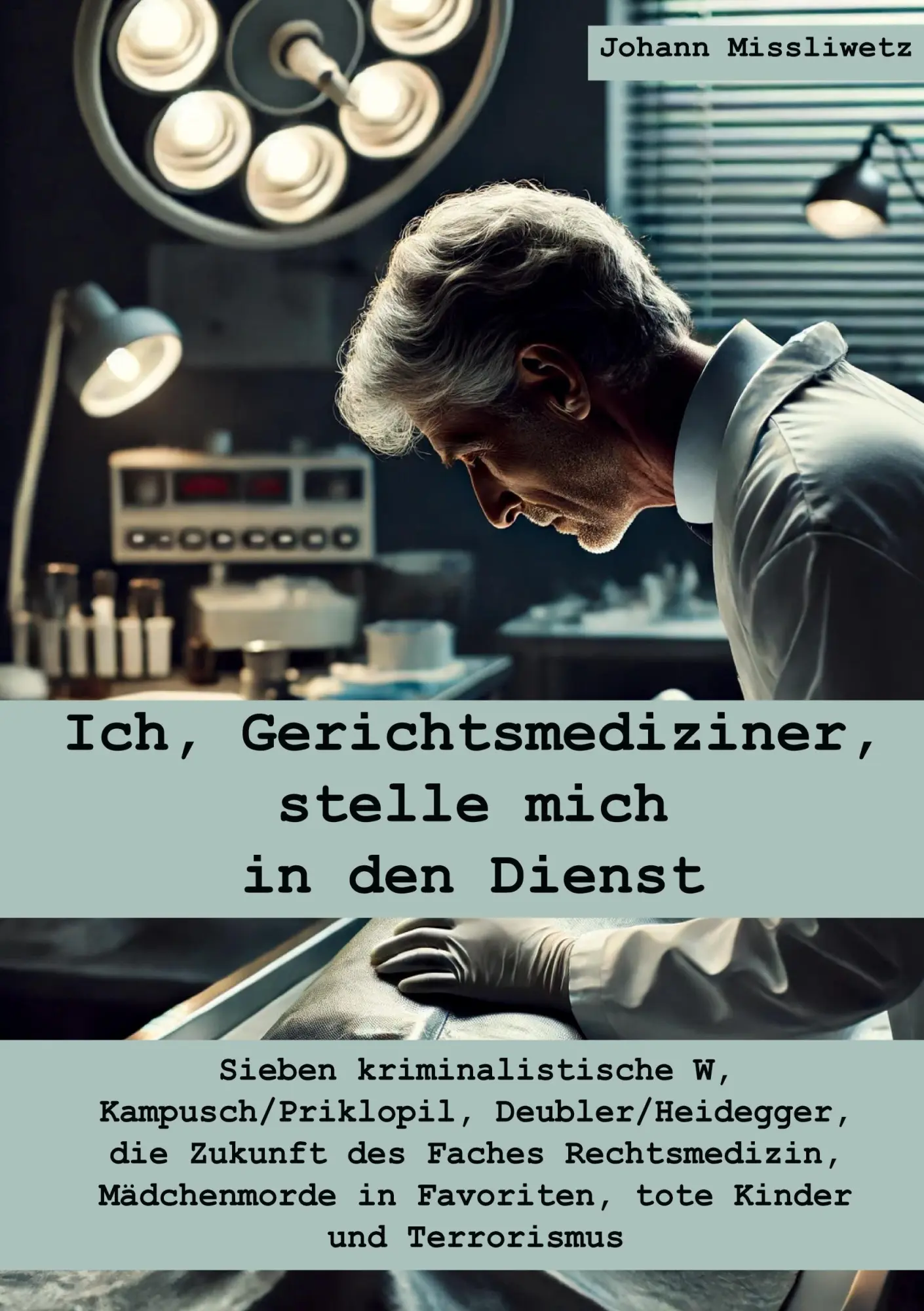 Cover: 9783988853400 | Ich, Gerichtsmediziner, stelle mich in den Dienst | Johann Missliwetz