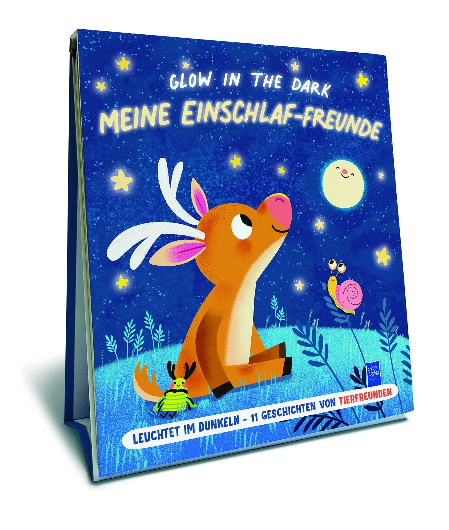 Cover: 9789465053400 | Glow in the Dark - Meine Einschlaffreunde: Tierfreunde | Campisi