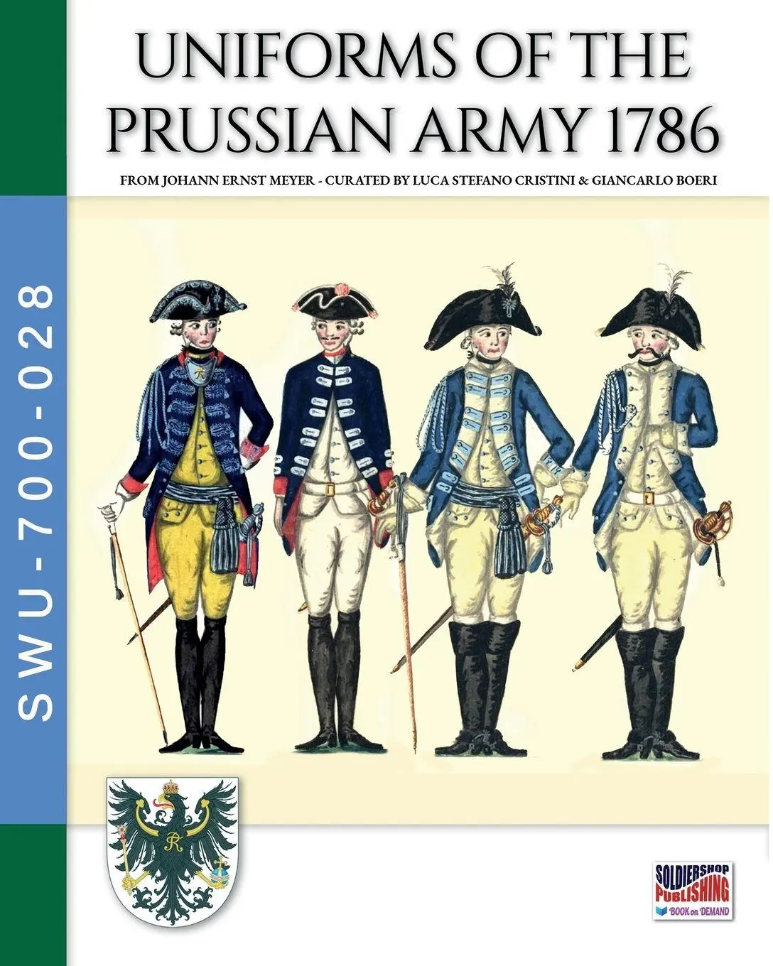 Cover: 9791255893400 | Uniforms of the Prussian army 1786 | Luca Stefano Cristini (u. a.)