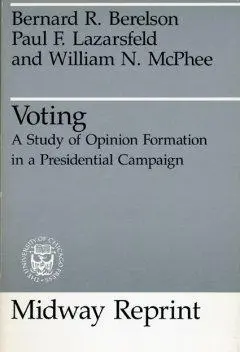 Cover: 9780226043500 | Berelson, B: Voting | Bernard Berelson | Taschenbuch | Midway Reprint