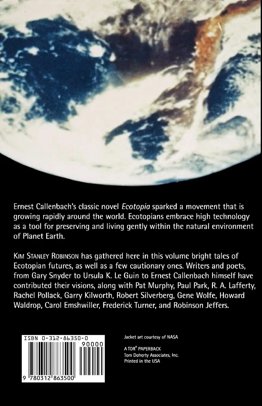 Rückseite: 9780312863500 | Future Primitive | The New Ecotopias | Kim Stanley Robinson | Buch
