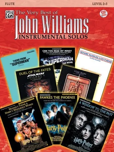 Cover: 9780757923500 | The Very Best of John Williams | Flute, Book &amp; Online Audio/Software