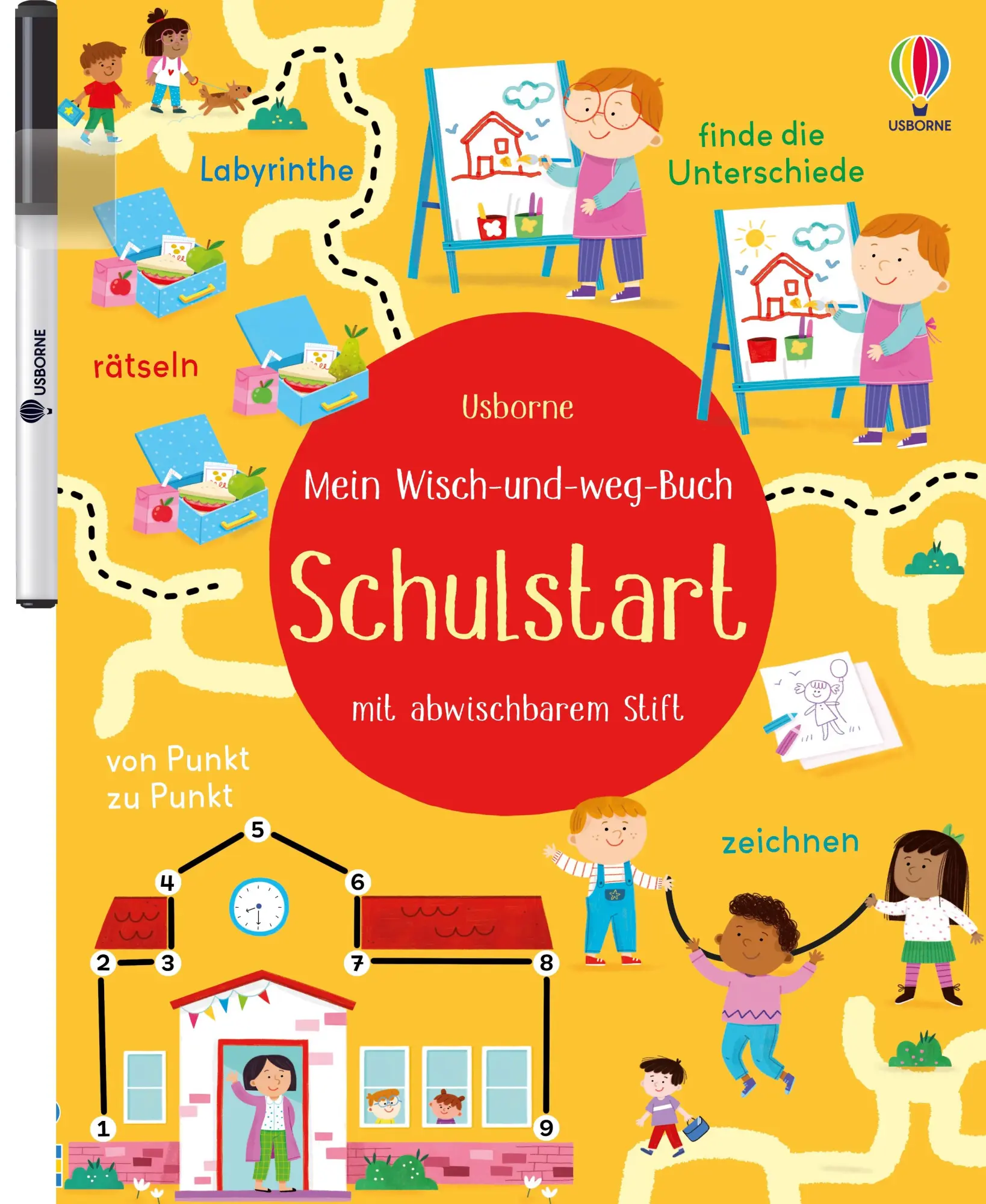 Cover: 9781035703500 | Mein Wisch-und-weg-Buch: Schulstart | Taschenbuch | 24 S. | Deutsch