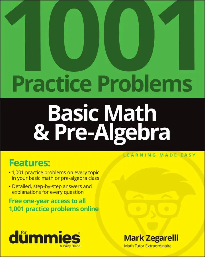 Cover: 9781119883500 | Basic Math &amp; Pre-Algebra | Mark Zegarelli | Taschenbuch | Englisch