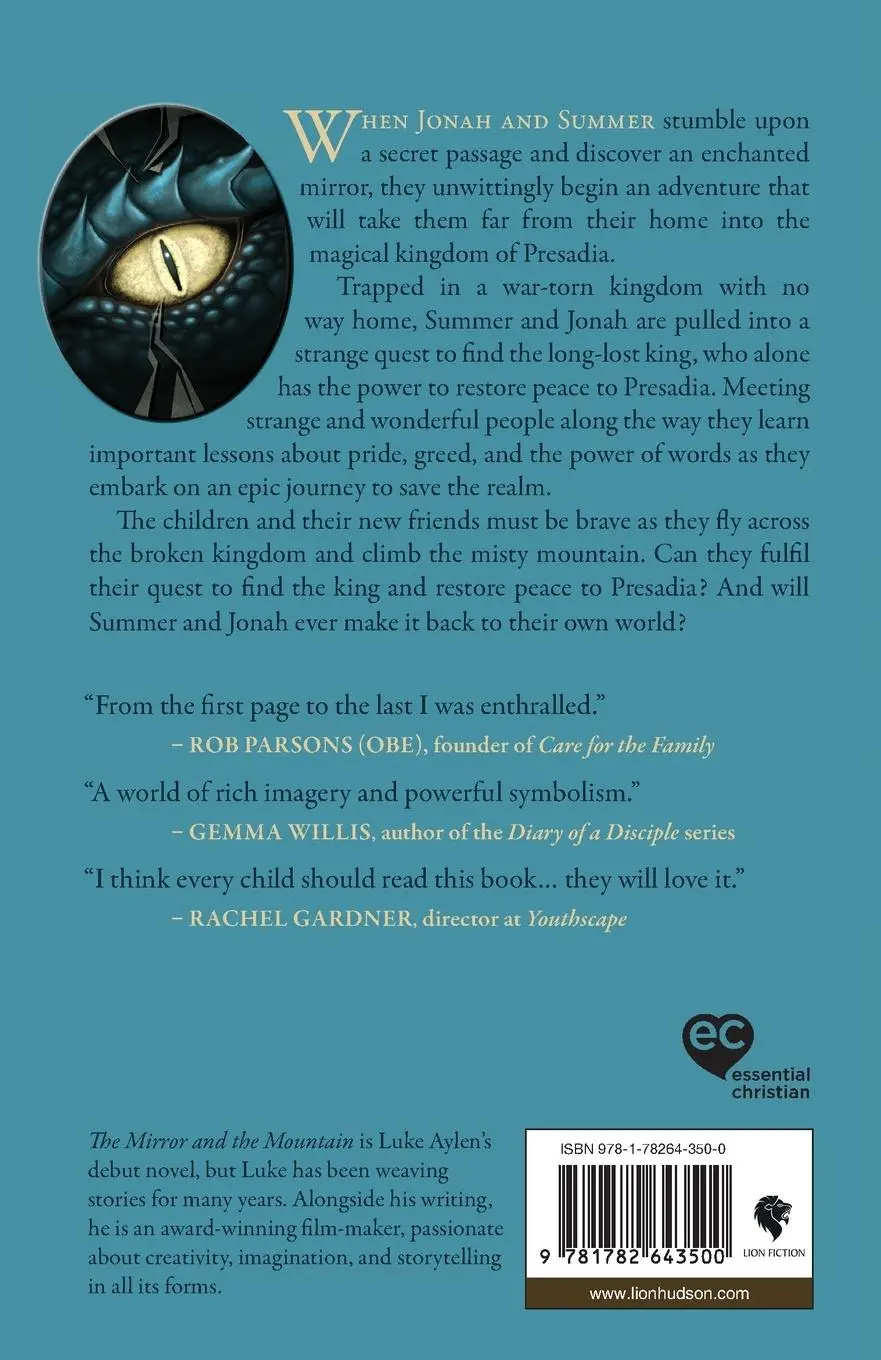 Rückseite: 9781782643500 | The Mirror and the Mountain | An Adventure in Presadia | Like Aylen