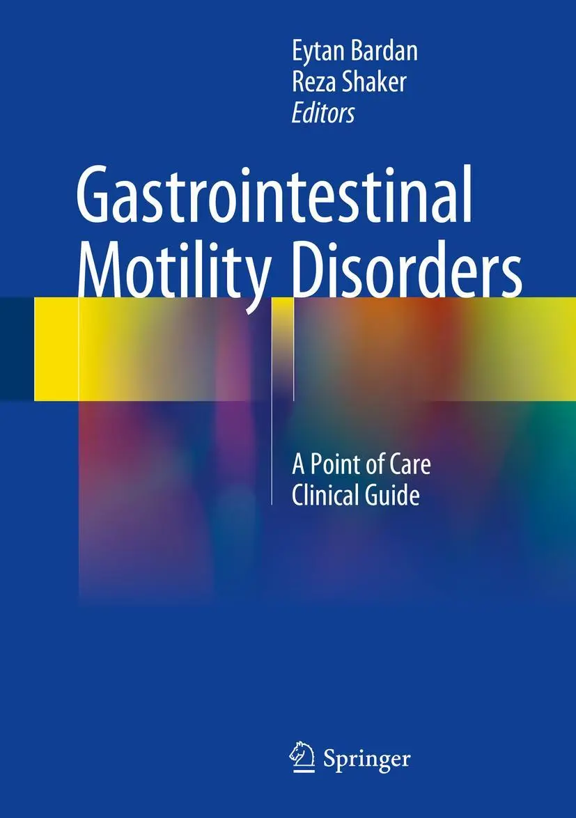 Cover: 9783319593500 | Gastrointestinal Motility Disorders | A Point of Care Clinical Guide