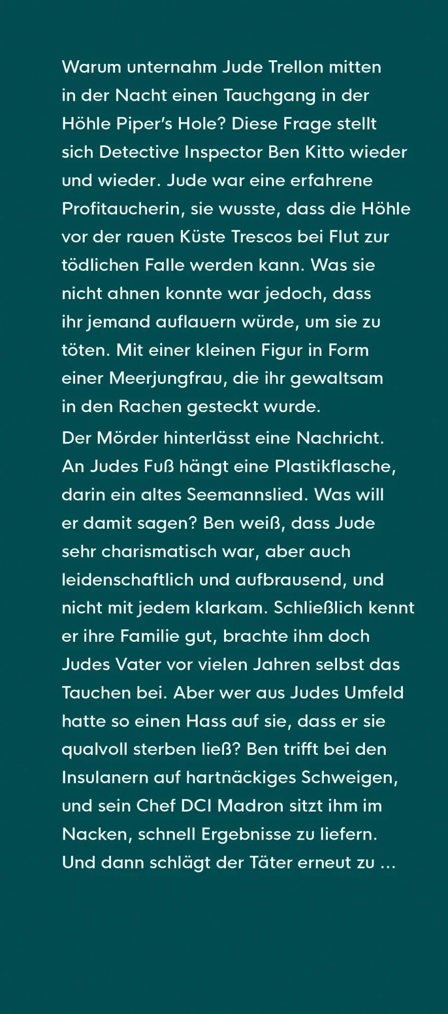 Bild: 9783596703500 | Dunkel leuchten die Klippen | Ein Krimi auf den Scilly-Inseln | Buch