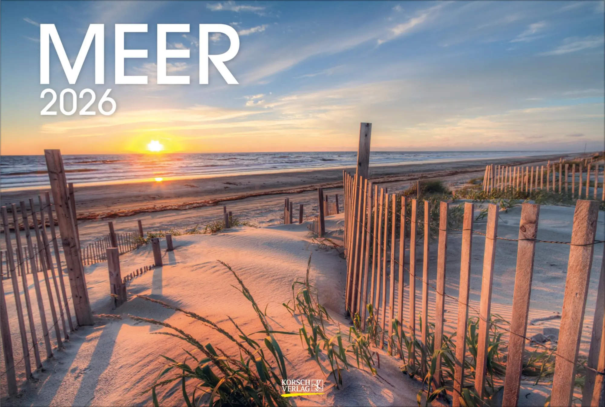 Cover: 9783731883500 | Meer 2026 | Verlag Korsch | Kalender | Spiralbindung | 14 S. | Deutsch