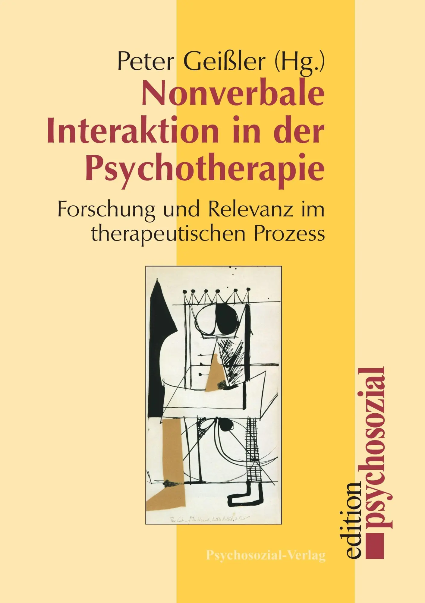 Cover: 9783898063500 | Nonverbale Interaktion in der Psychotherapie | Peter Geißler | Buch