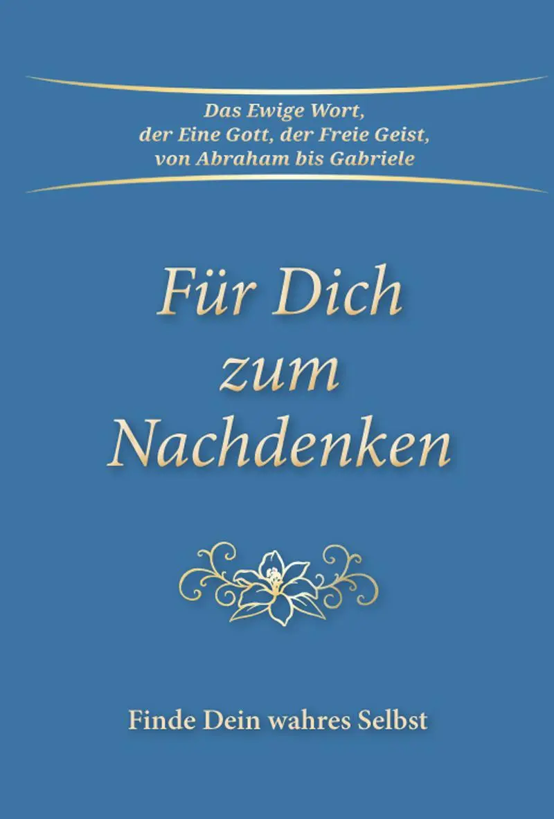 Cover: 9783964463500 | Für Dich zum Nachdenken | Finde Dein wahres Selbst | Gabriele | Buch