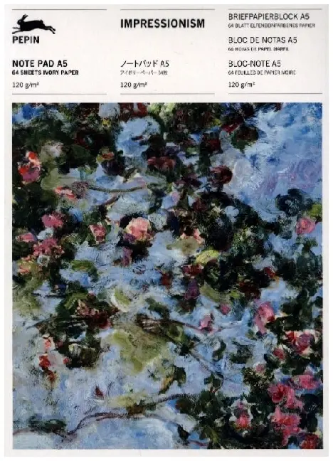 Cover: 9789460093500 | Impressionism | Writing Paper &amp; Note Pad A5 | Pepin van Roojen | 64 S.