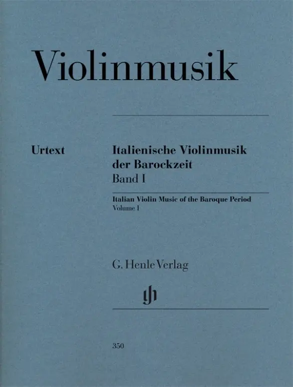 Cover: 9790201803500 | Violinmusik - Italienische Violinmusik der Barockzeit, Band I. Band.1