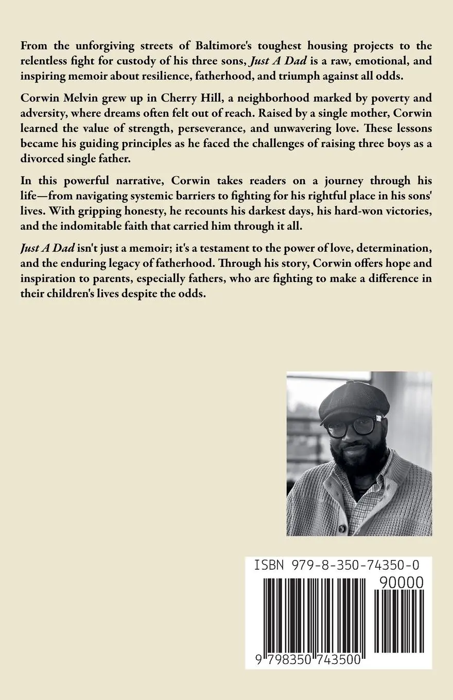 Rückseite: 9798350743500 | Just A Dad - Sharing the Lessons that Shaped My Life as a Single...