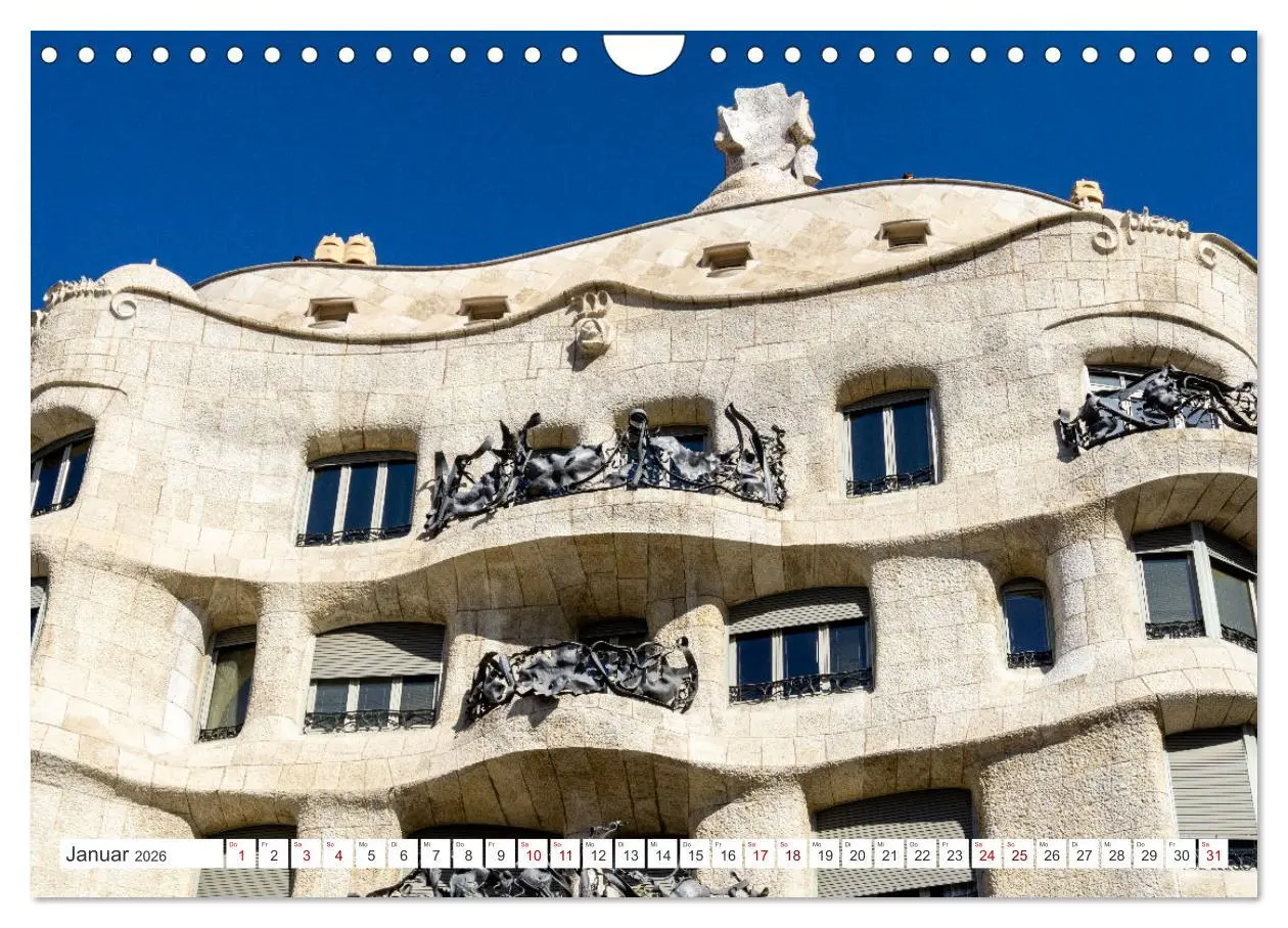 Bild: 9783457643600 | Barcelona - Stadt der Kunstwerke und Architektur (Wandkalender 2026...