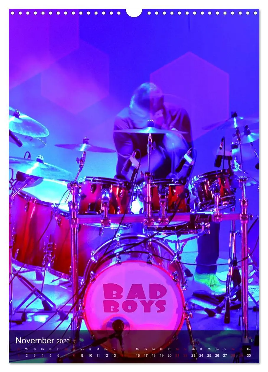 Bild: 9783516353600 | Schlagzeug in Concert (Wandkalender 2026 DIN A3 hoch), CALVENDO...