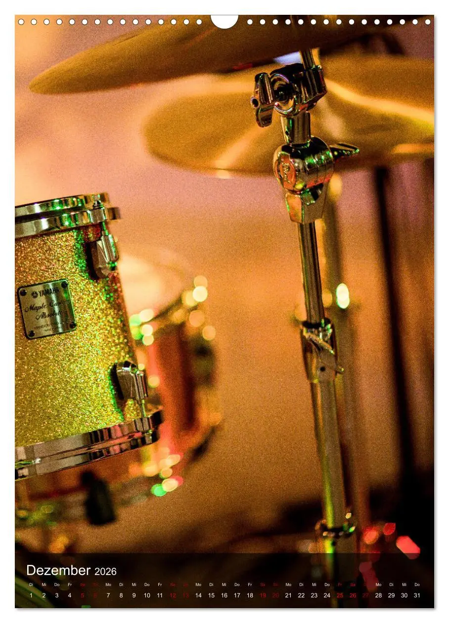 Bild: 9783516353600 | Schlagzeug in Concert (Wandkalender 2026 DIN A3 hoch), CALVENDO...