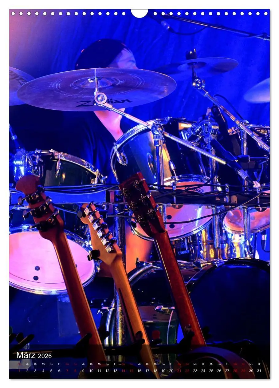 Bild: 9783516353600 | Schlagzeug in Concert (Wandkalender 2026 DIN A3 hoch), CALVENDO...