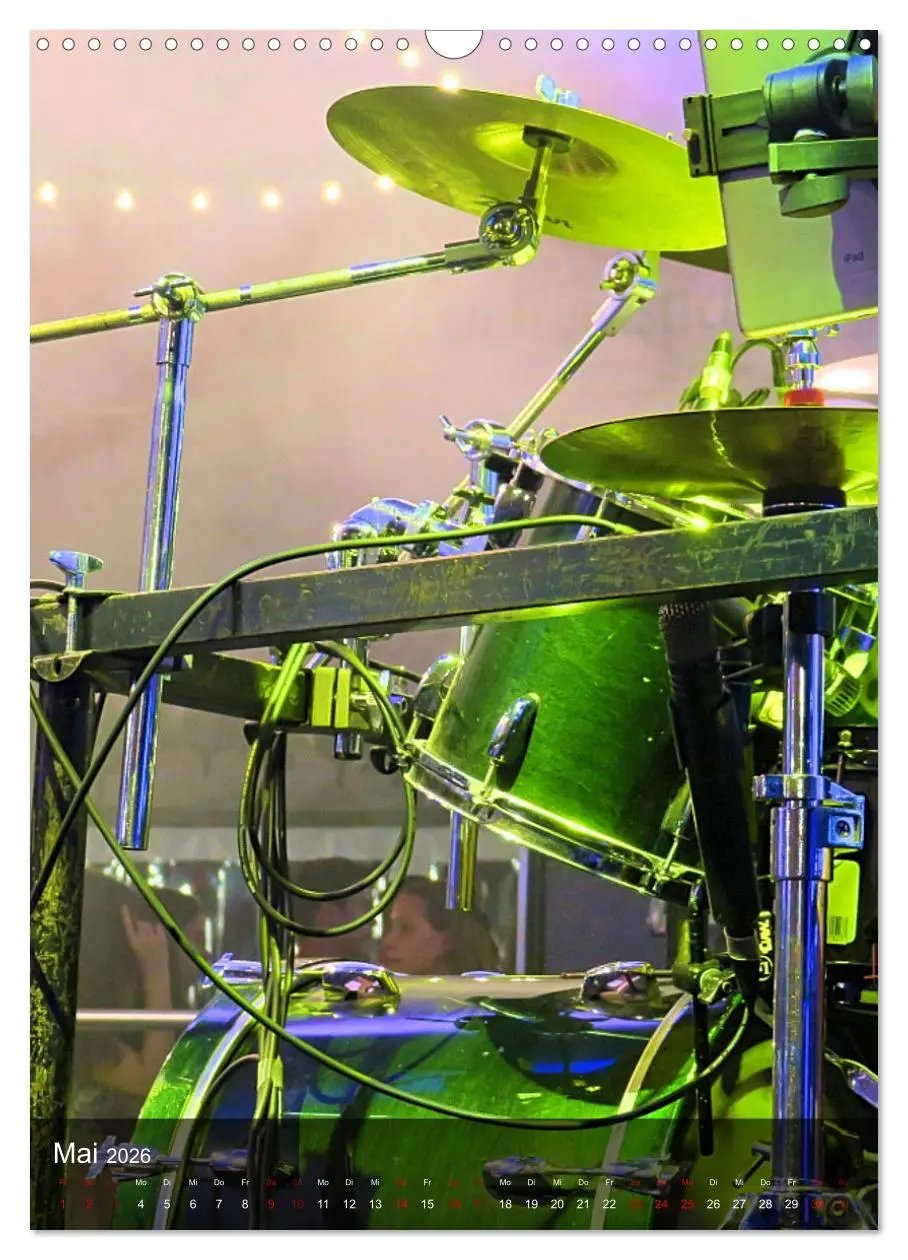 Bild: 9783516353600 | Schlagzeug in Concert (Wandkalender 2026 DIN A3 hoch), CALVENDO...
