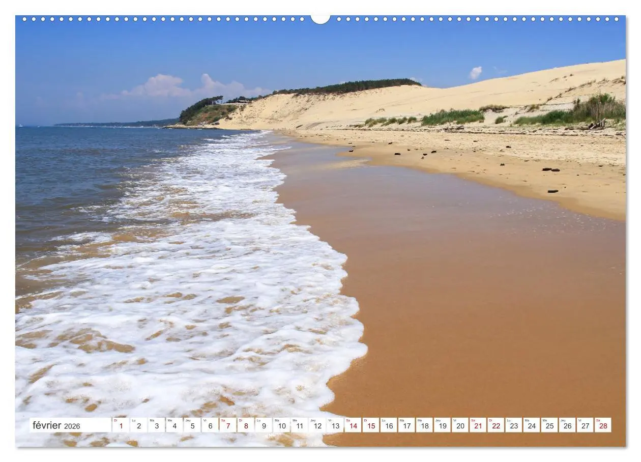 Bild: 9783516593600 | Découvrir la région Nouvelle-Aquitaine (Calendrier mural 2026 DIN...