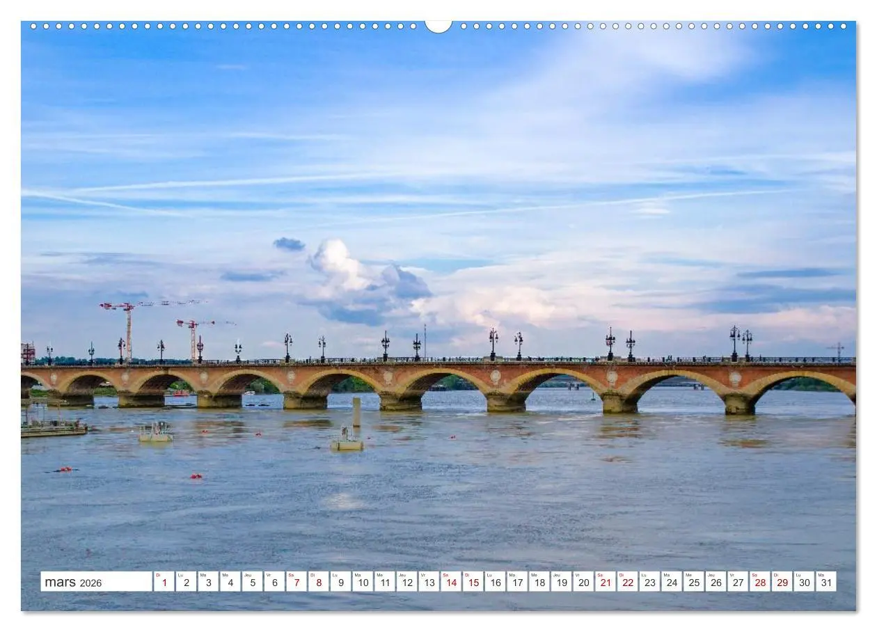 Bild: 9783516593600 | Découvrir la région Nouvelle-Aquitaine (Calendrier mural 2026 DIN...