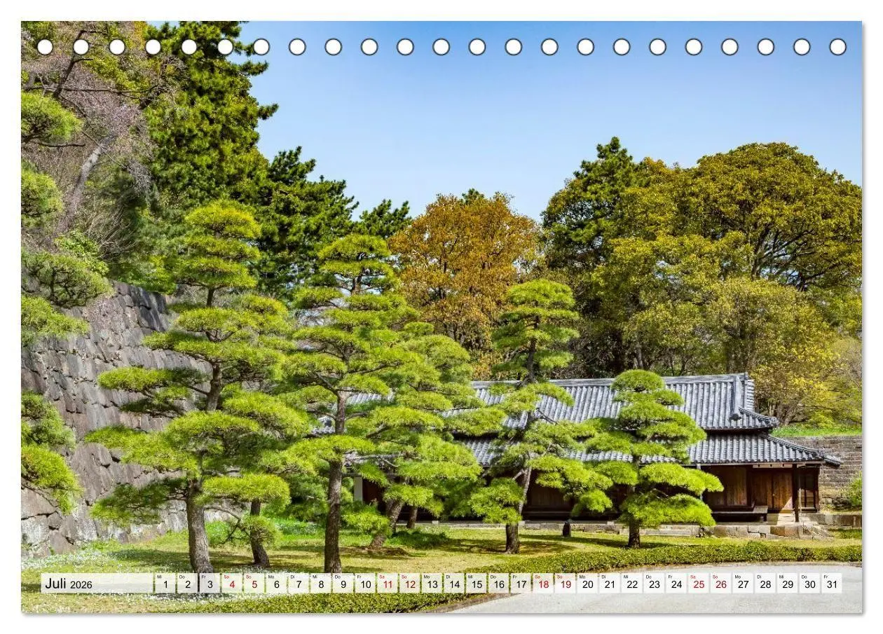 Bild: 9783516663600 | Tokio - Das Herz Japans (Tischkalender 2026 DIN A5 quer), CALVENDO...