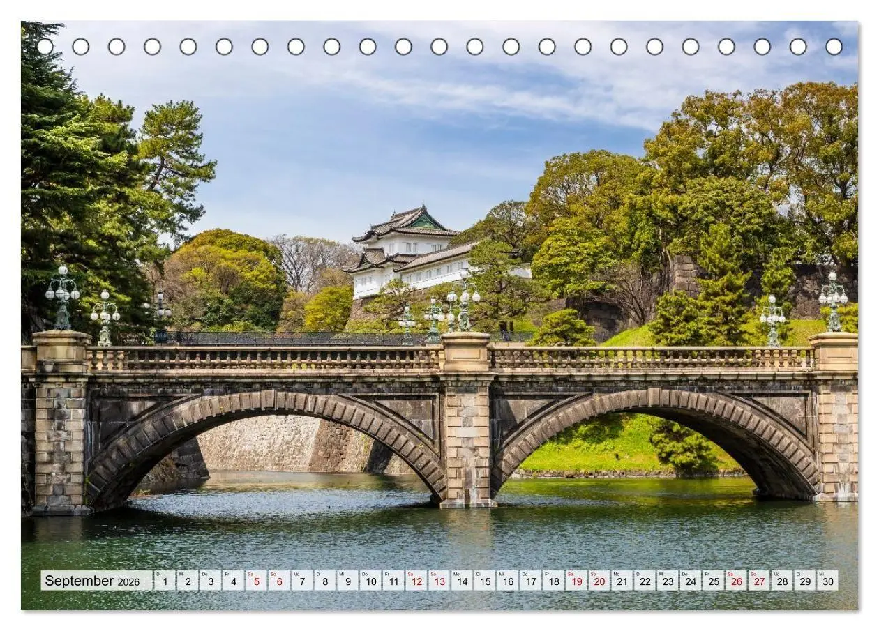 Bild: 9783516663600 | Tokio - Das Herz Japans (Tischkalender 2026 DIN A5 quer), CALVENDO...