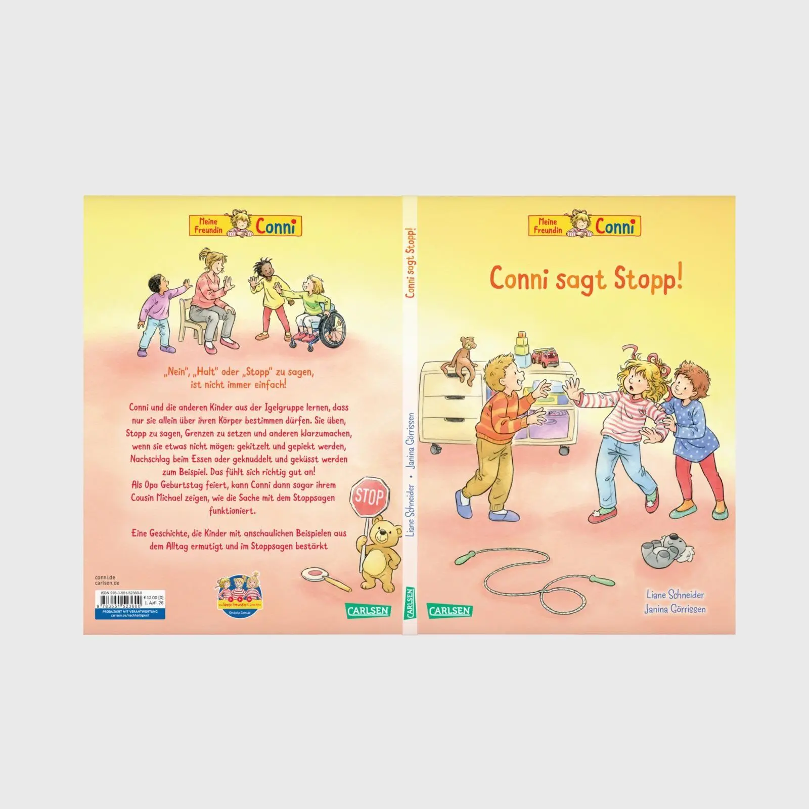 Bild: 9783551523600 | Conni-Bilderbücher: Conni sagt Stopp! | Liane Schneider | Buch | 32 S.