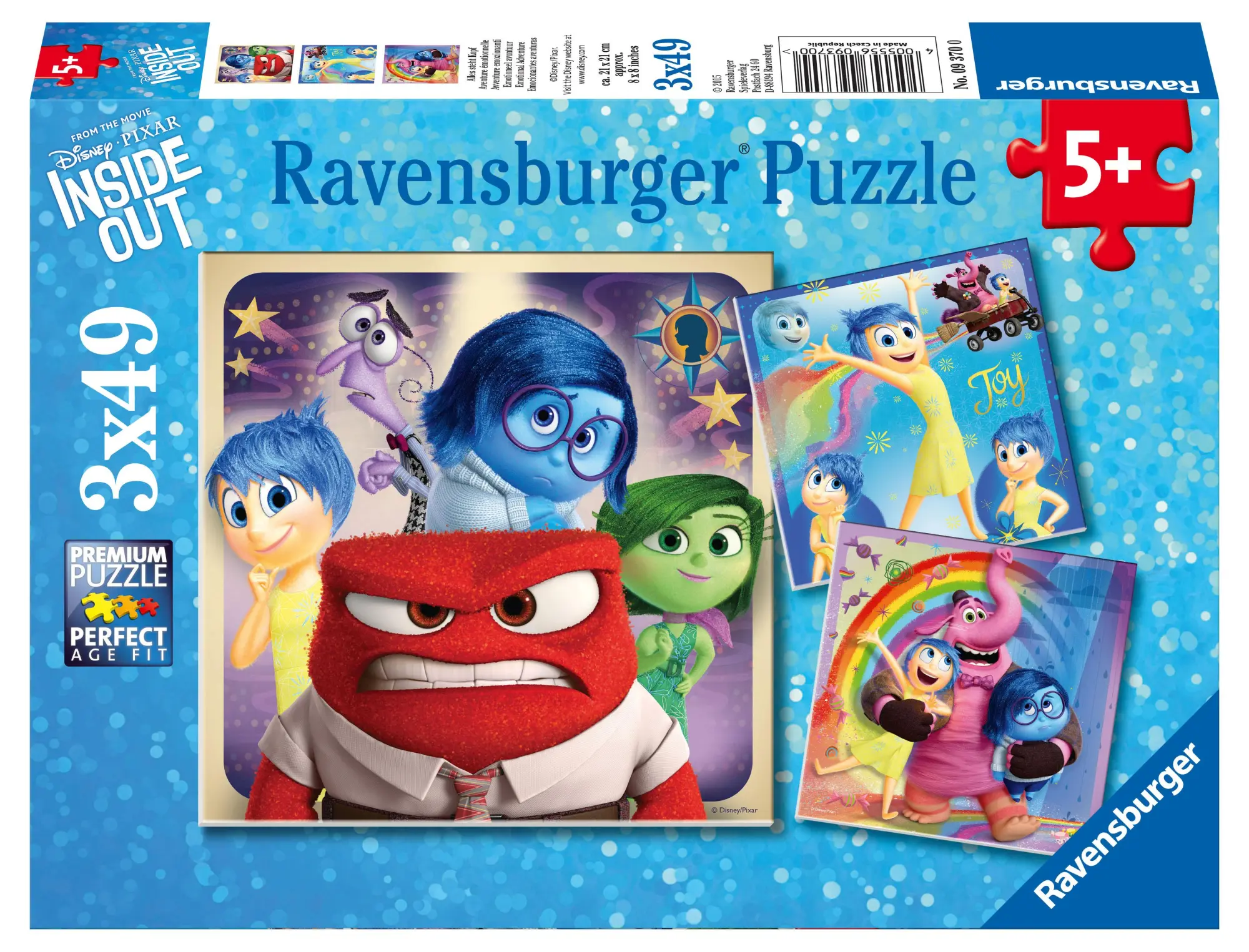 Cover: 4005556093700 | Kinderpuzzle 49 Teile - Disney / Pixar Alles steht Kopf | Spiel | 2024