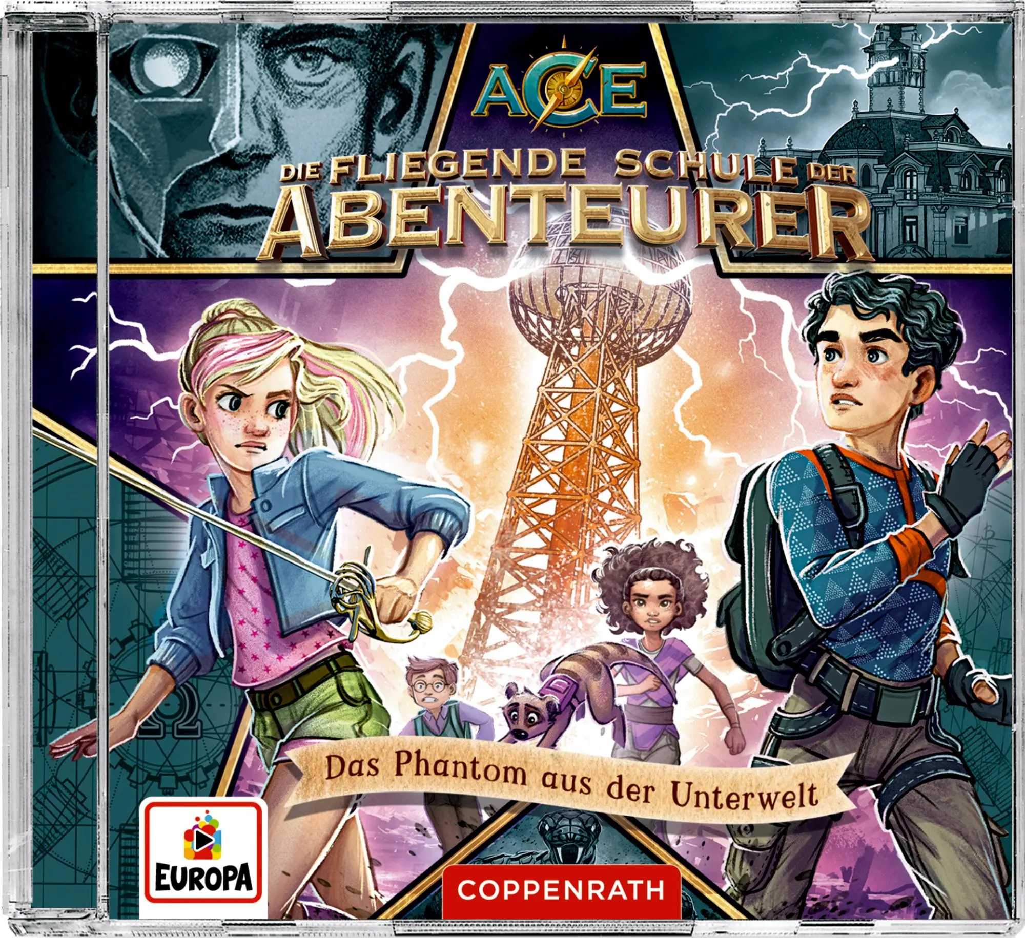 Cover: 4050003953700 | Die fliegende Schule der Abenteurer 03: Das Phantom aus der Unterwelt