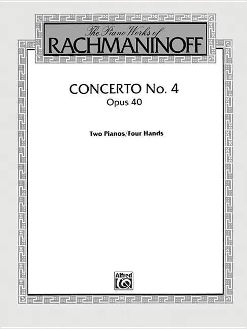 Cover: 9780769263700 | Concerto No. 4, Op. 40 | Sergei Rachmaninov | Taschenbuch | Buch