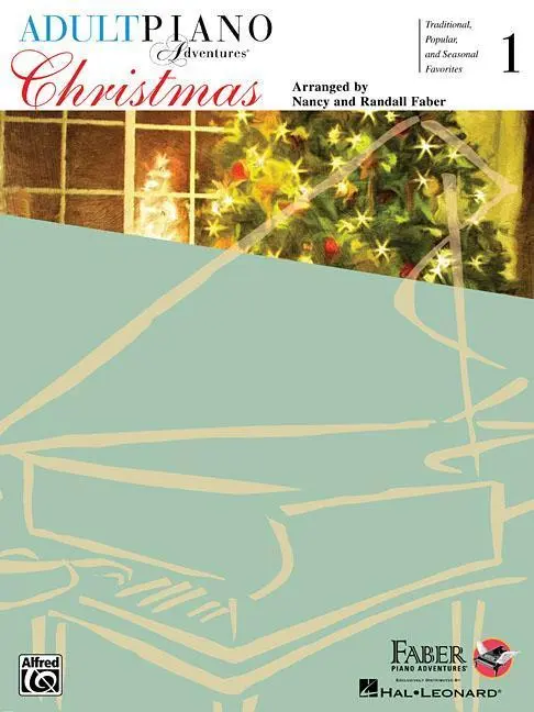 Cover: 9781616773700 | Adult Piano Adventures Christmas - Book 1 (Book/Online Audio) | Faber