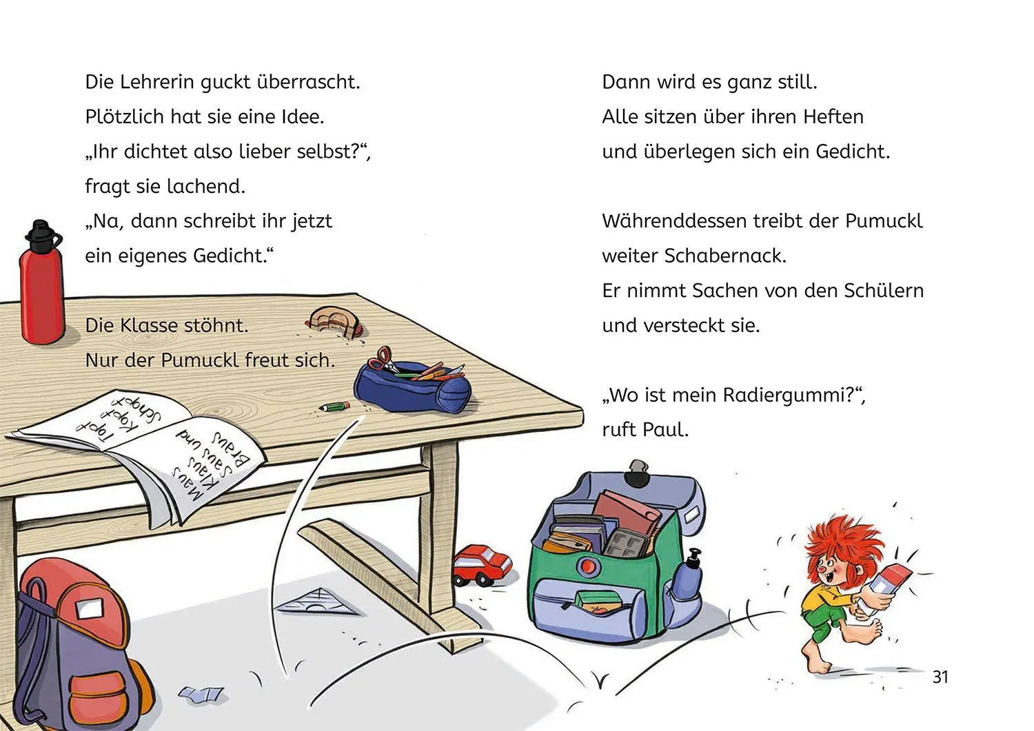 Bild: 9783440183700 | Pumuckl, Bücherhelden 1. Klasse, Pumuckl geht in die Schule | Buch