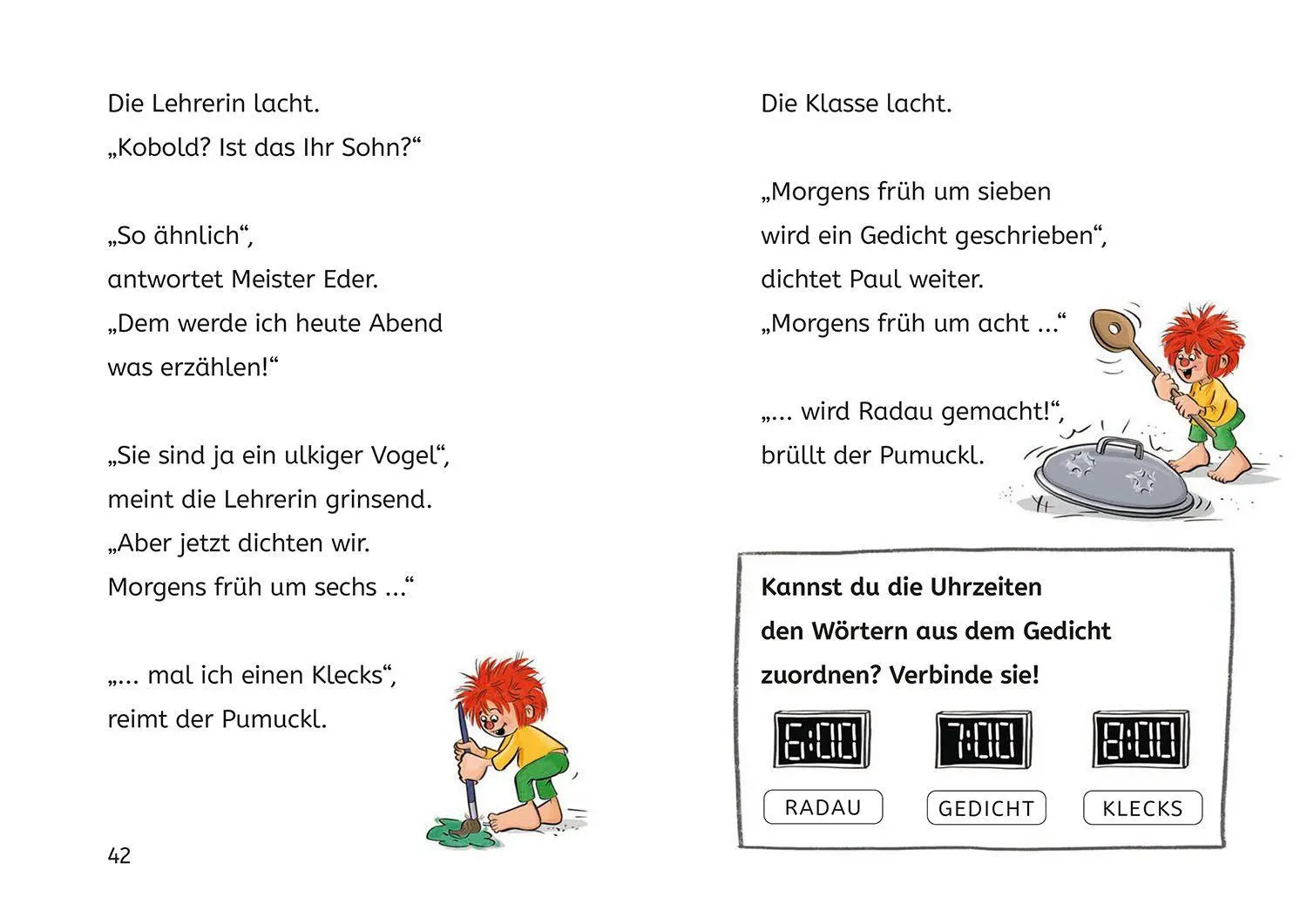 Bild: 9783440183700 | Pumuckl, Bücherhelden 1. Klasse, Pumuckl geht in die Schule | Buch