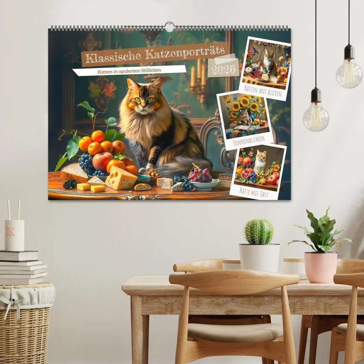 Bild: 9783457253700 | Klassische Katzenporträts - Katzen in opulenten Stillleben...