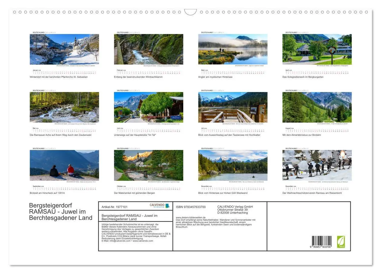 Bild: 9783457633700 | Bergsteigerdorf RAMSAU - Juwel im Berchtesgadener Land...