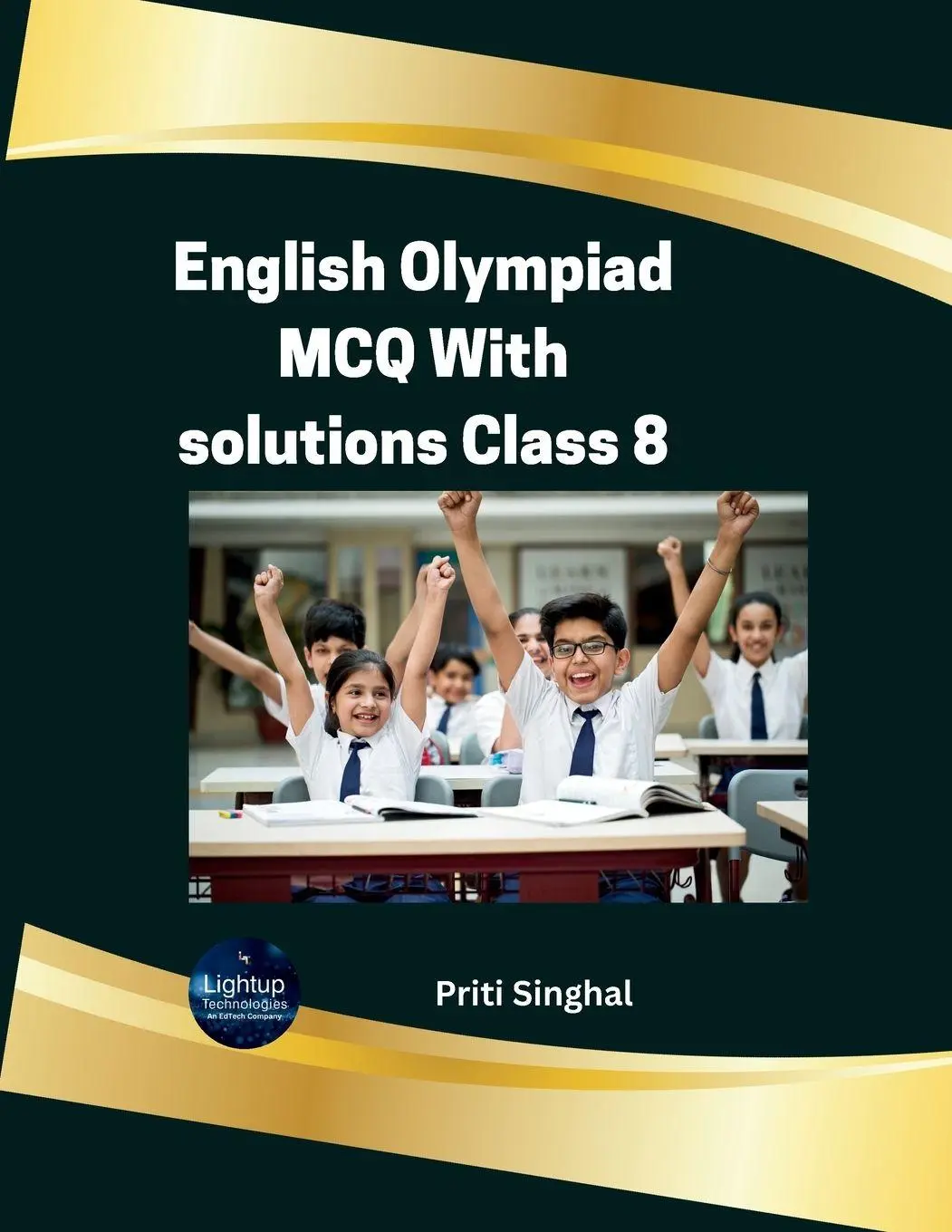 Cover: 9789348993700 | English Olympiad MCQ with solutions Class 8 | Priti Singhal | Buch