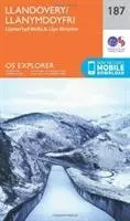 Cover: 9780319243800 | Llandovery, Llanwrtyd Wells and Llyn Brianne | Ordnance Survey | 2015