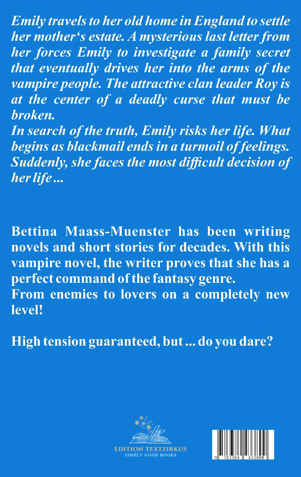 Rückseite: 9783384433800 | The Curse | Die if you dare! | Bettina Maaß-Münster | Taschenbuch